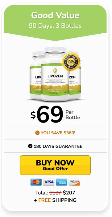 Buy Lipozem 3 Bottles